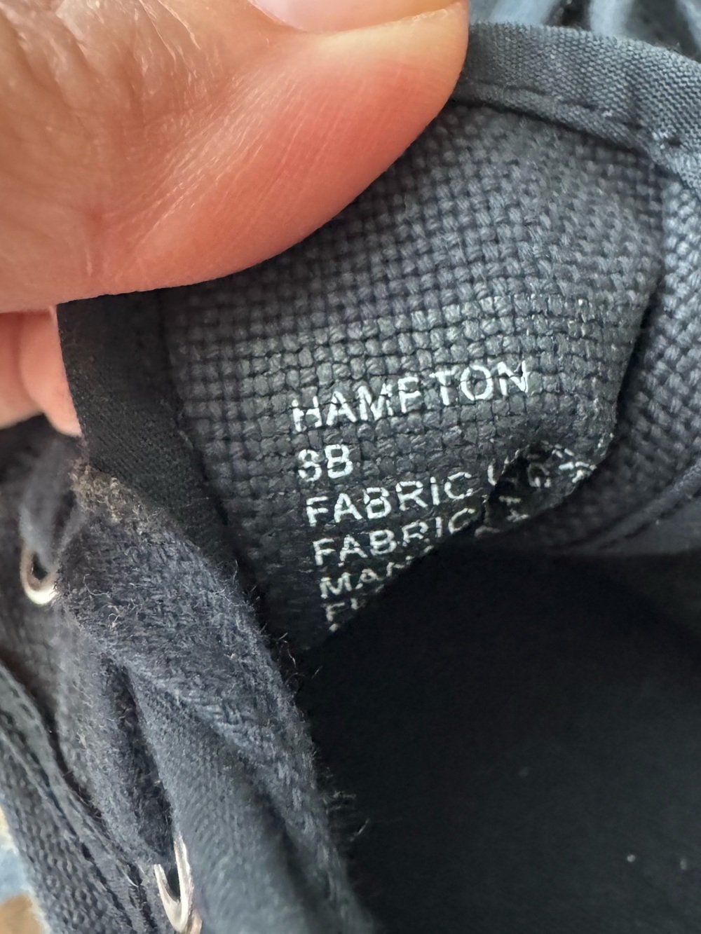Steve Madden Hampton Navy Canvas Espadrille Platform Sneakers - Picture 5 of 7